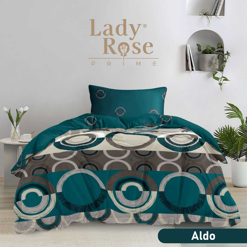 Lady Rose Prime - Bed Cover SET SPREI 2IN1 SORONG (120x200) OFFICIAL Terlaris pilihan