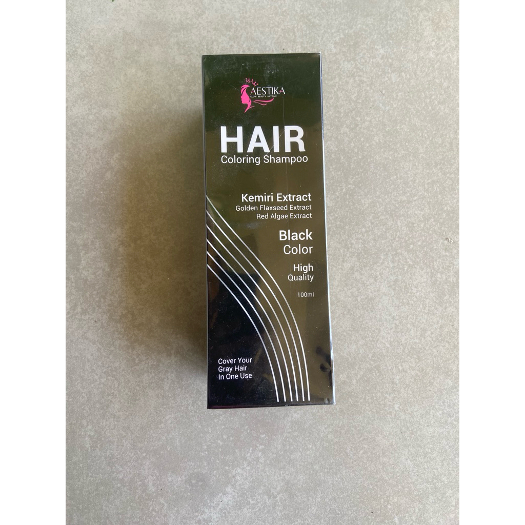 AESTIKA HAIR COLORING SHAMPOO