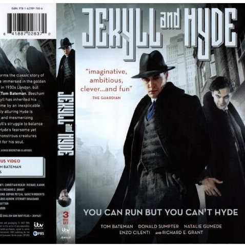 Kaset TV Series Jekyll and Hyde Season 1 (2 disc) Action Crime Subtitle Indonesia