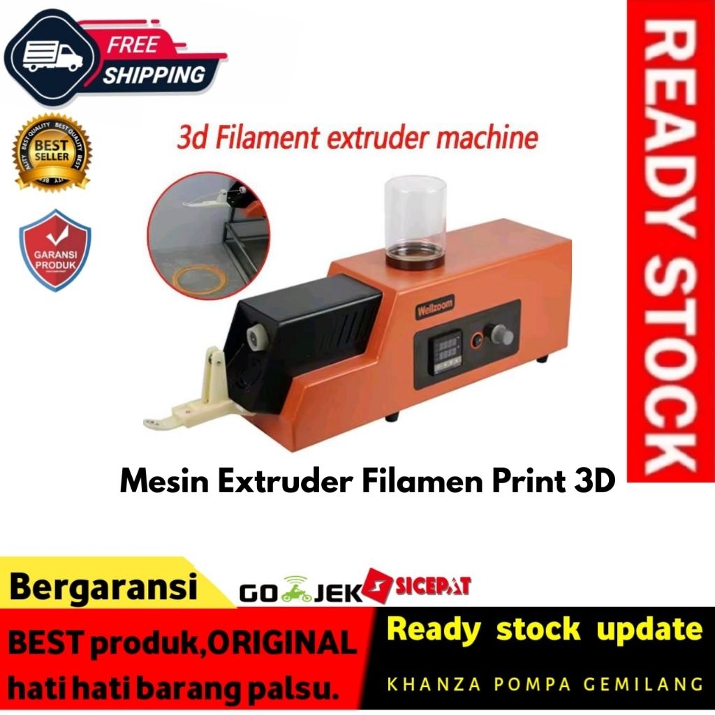 Mesin Extruder Filamen Print 3D