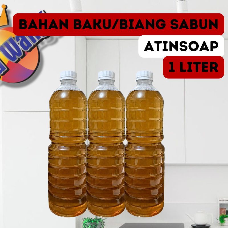 atinsoap penambah busa foam booster 1 liter untuk bahan baku detrjen cair