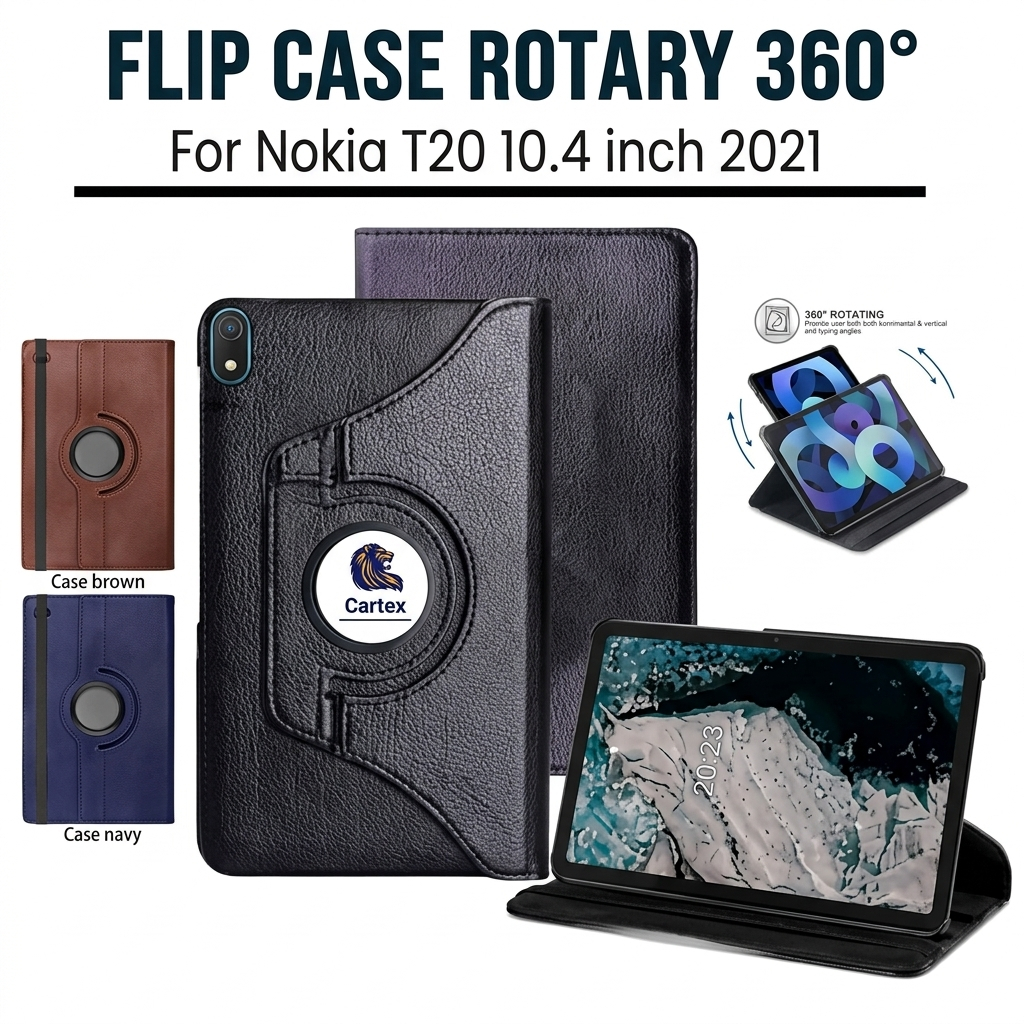 Case Rotary Nokia T20 10.4"inch 2021 / Case Nokia T20 / Casing Nokia T20 \ Nokia T20