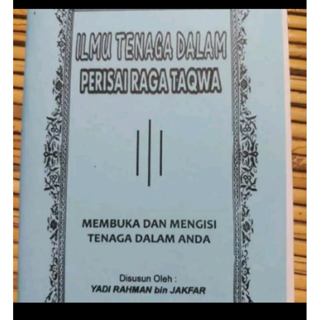 Paket Keilmuan TD Semula Jadi Perisai Raga Taqwa