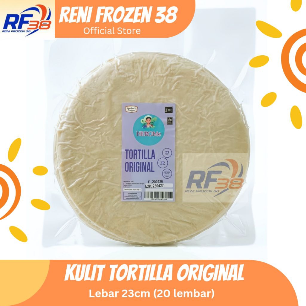 Tortilla Kulit Kebab 23cm / Reni frozen 38