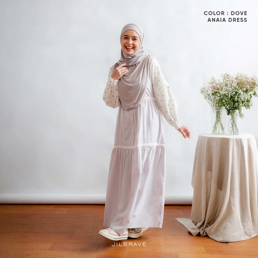 [MINOR DEFECT] Grade B JILBRAVE Dress Gamis Muslimah Casual Daily Part 1