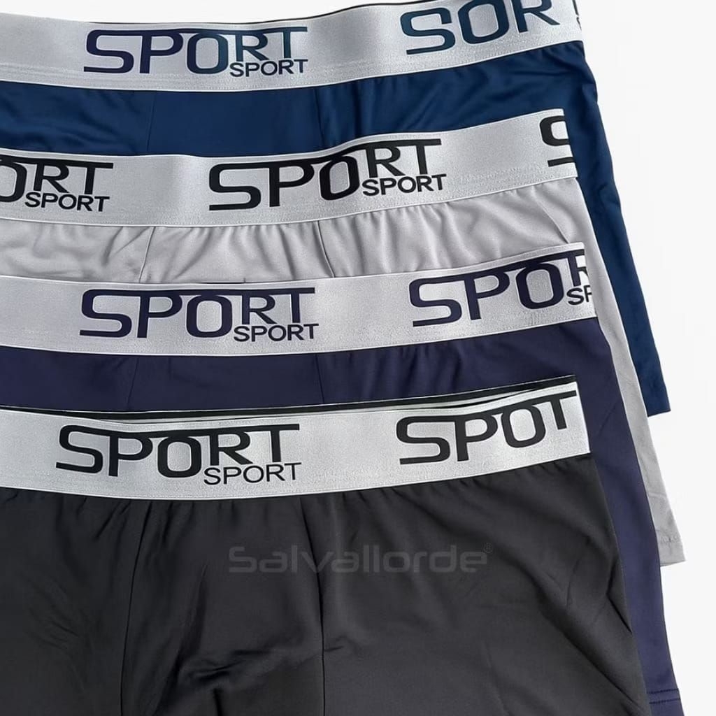 3PCS celana dalam boxer CK SPORT Import bahan katun spandex premium size 2XL-3XL-4XL-5XL UNISEX