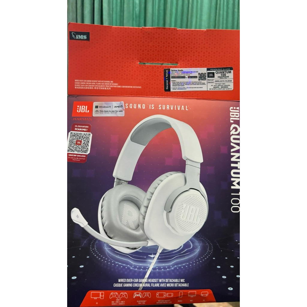 jbl quantum 100 bib