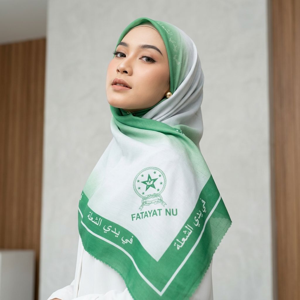 HIJAB FATAYAT NU HIJAB VOAL MOTIF NU HIJAB VOAL MOTIF FATAYAT