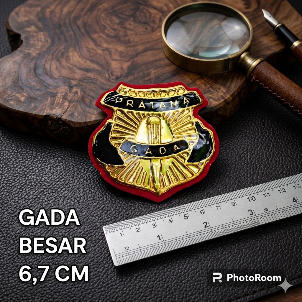 PIN SATPAM PIN GADA PRATAMA BESAR 6,7 CM