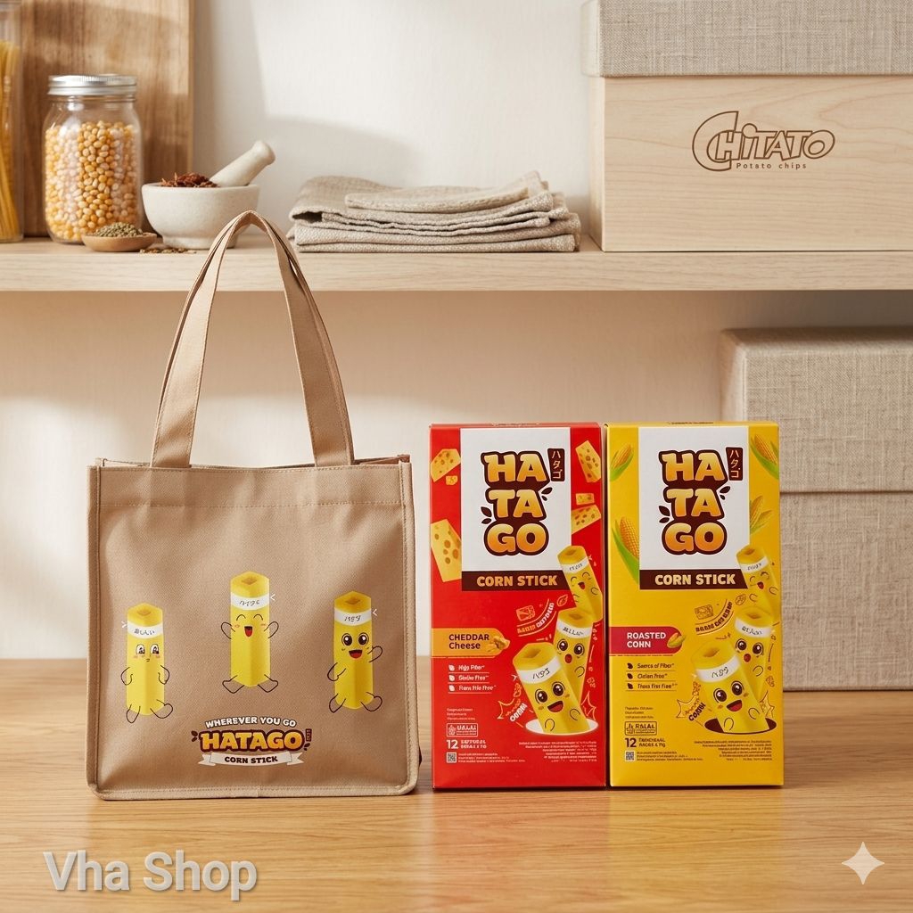 Hatago Snack Paket Tas PRJ 2026 isi 2Box