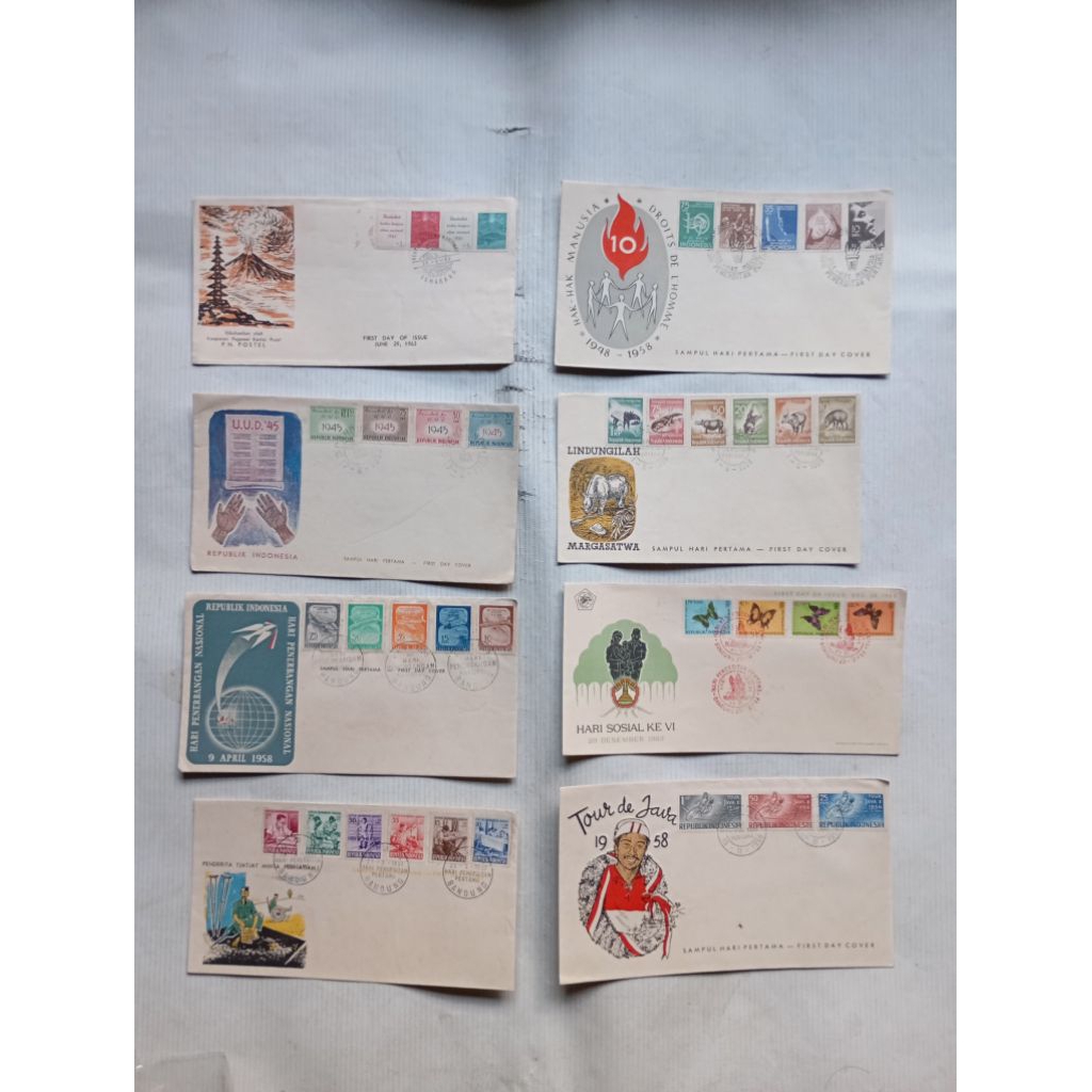Perangko Sampul Hari Pertama 1