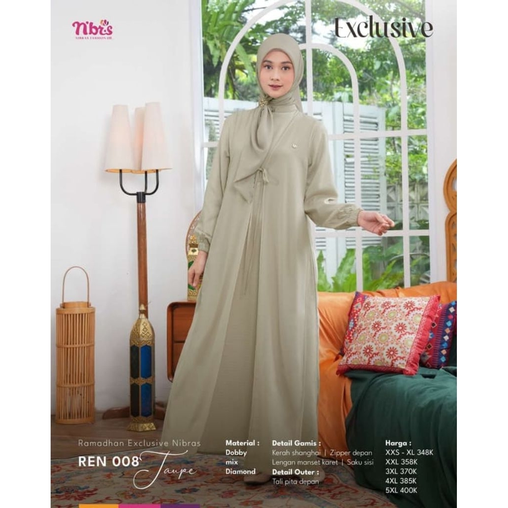 PROMO GAMIS MURAH ORI NIBRAS//REN 008