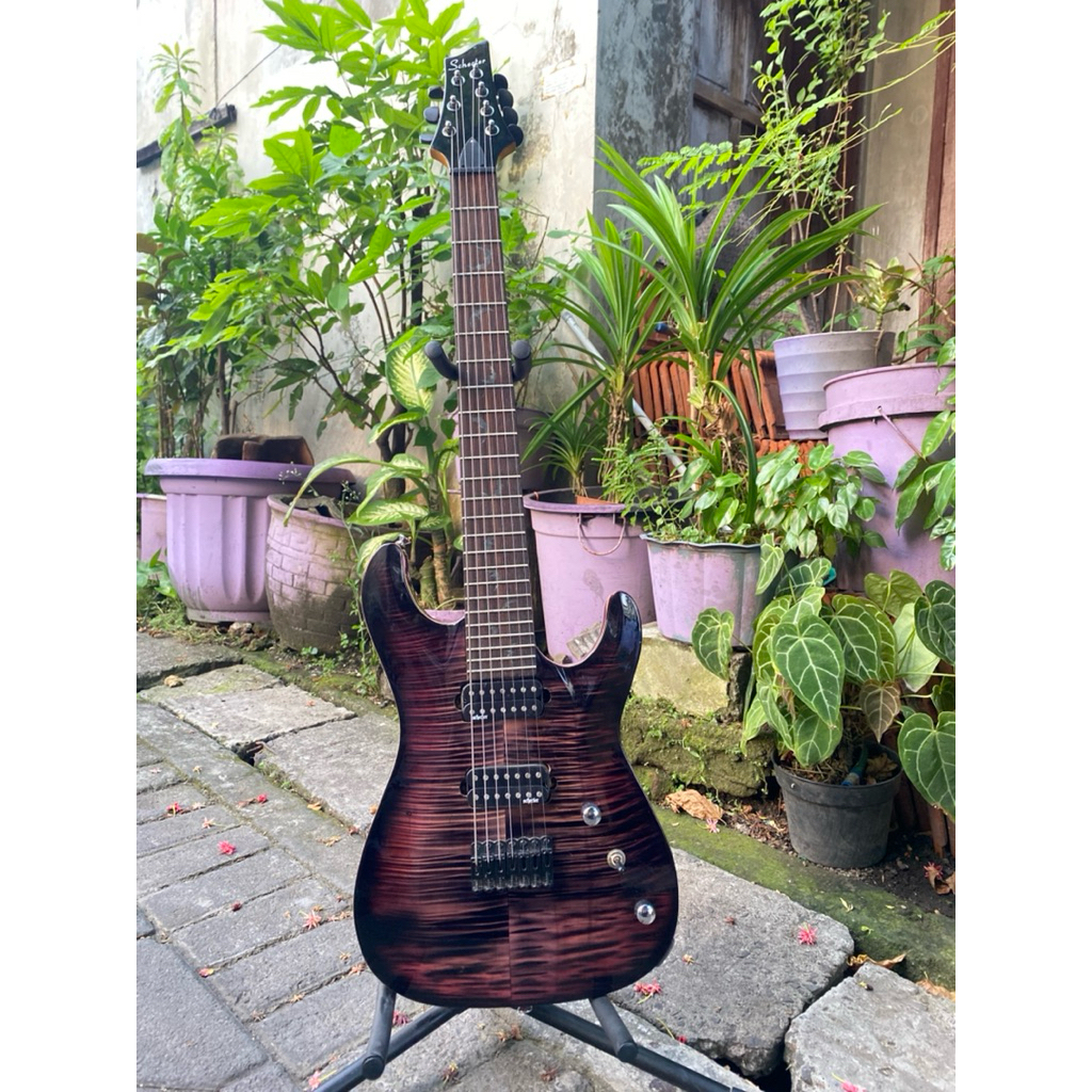 gitar schecter 7strings