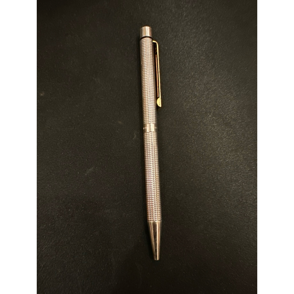 Preloved Sheaffer USA Original White Dot Silver Electro Plated Vintage Ballpoint Pen Twist (Targa 10