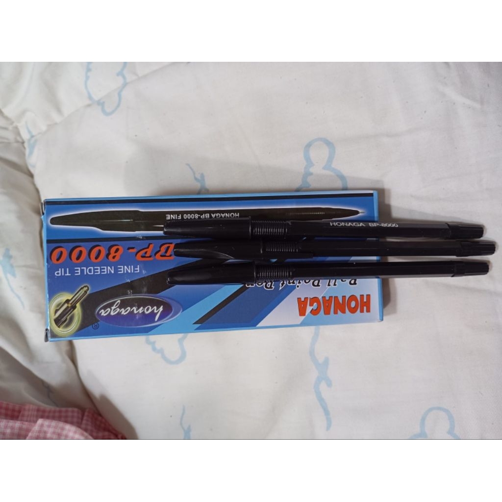 pulpen Honaga 1 pcs isi 12 pulpen