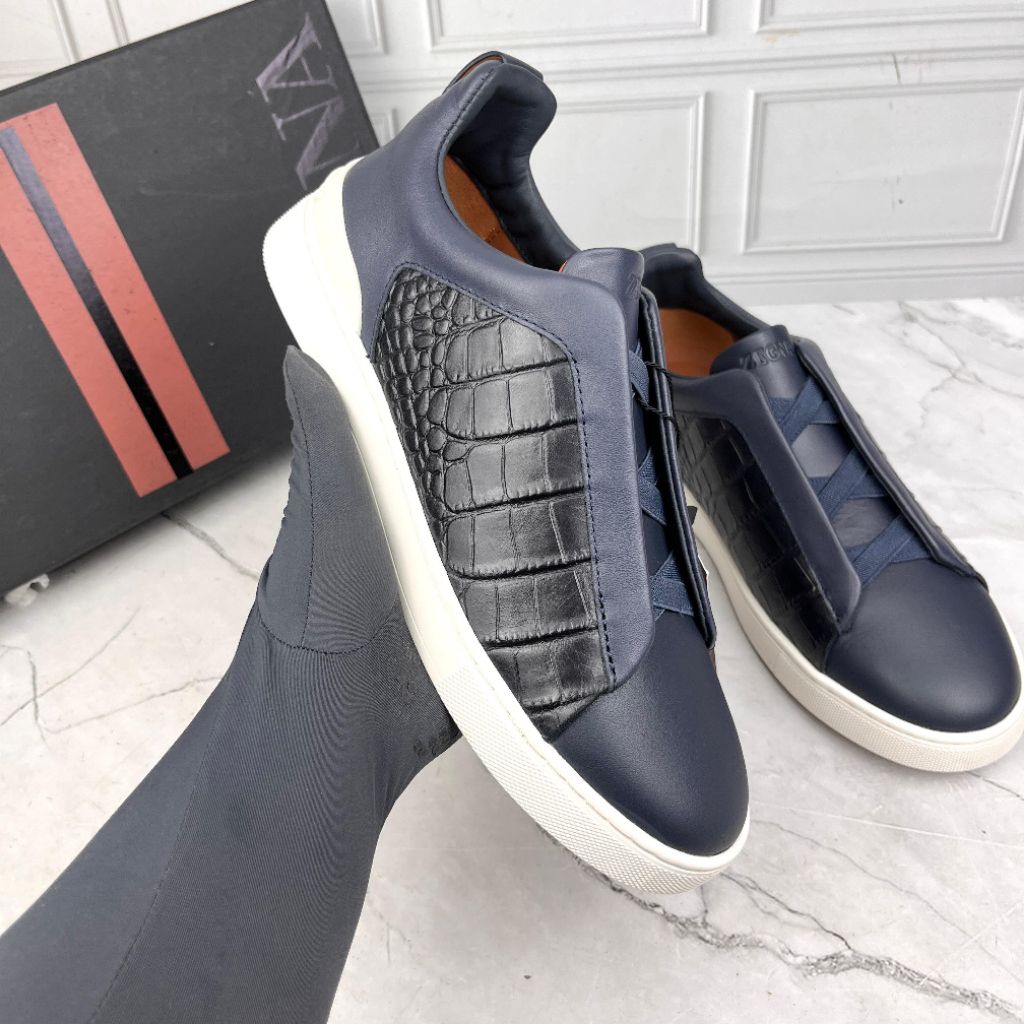sneaker zegna6161 pria branded terbaru