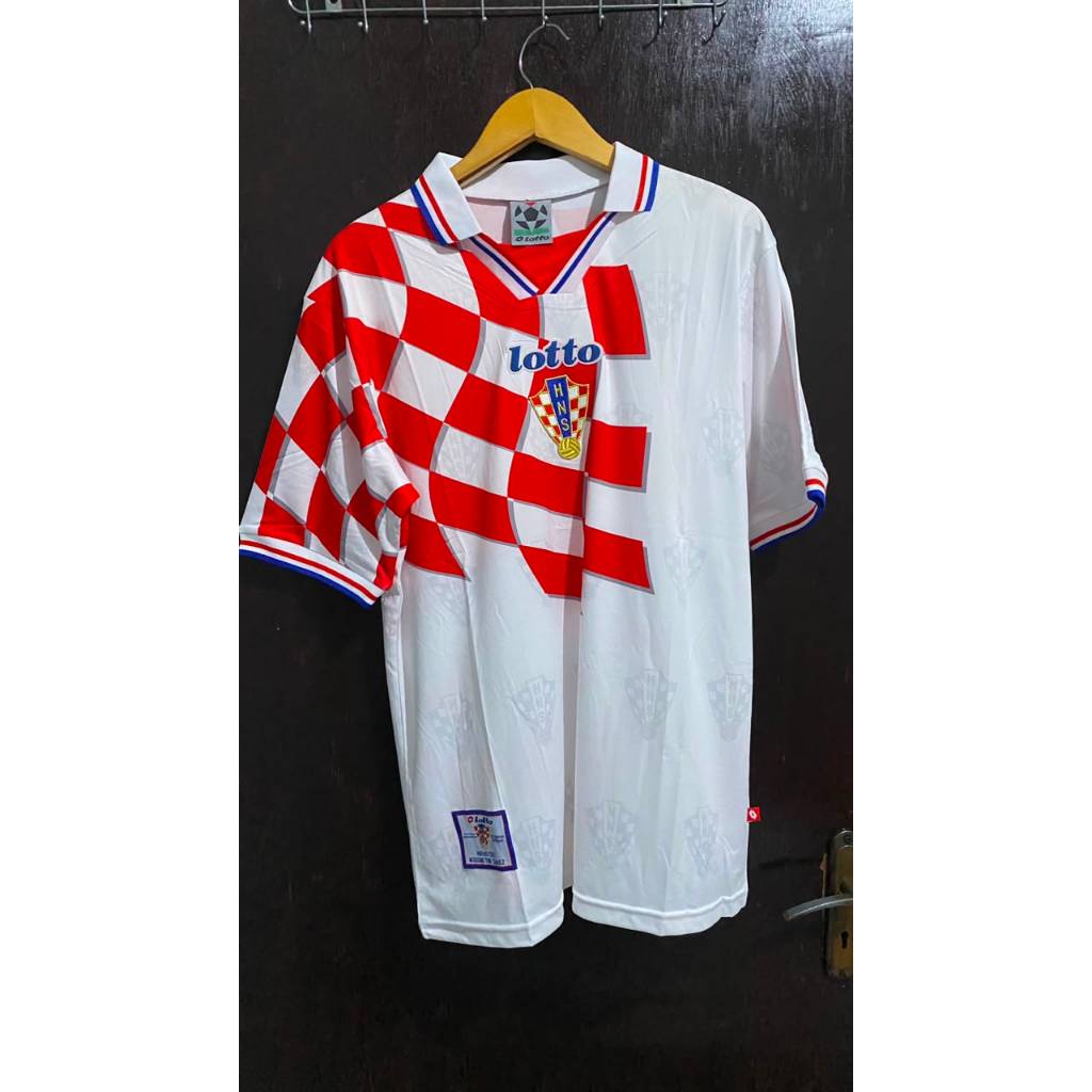 JERSEY KROASIA HOME SS PLAYER ISSUE 1998