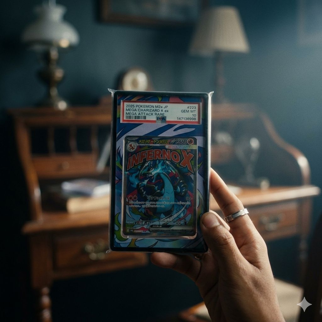 Mega Charizard X ex #223 Pokemon Japanese Mega Dream ex PSA 10