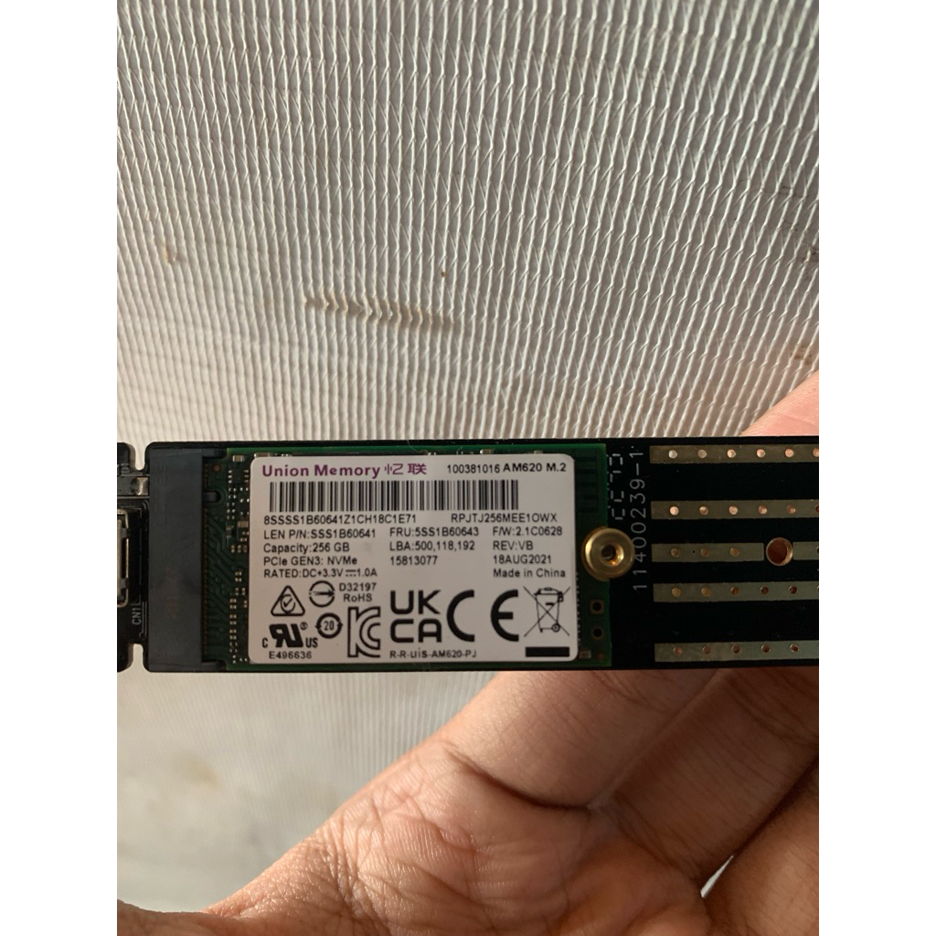 NVMe M.2 2242 256GB Gen 3 copotan