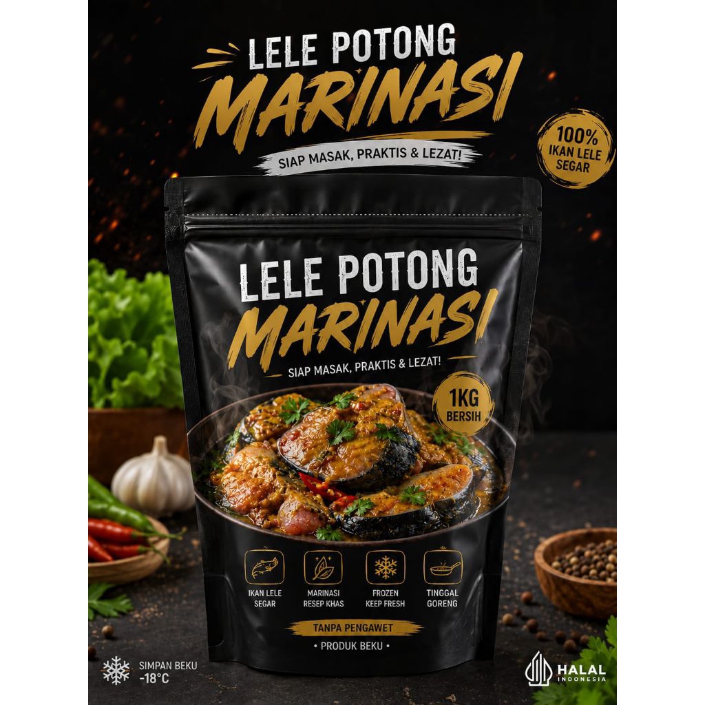 Lele marinasi Frozen food ( 1kg )