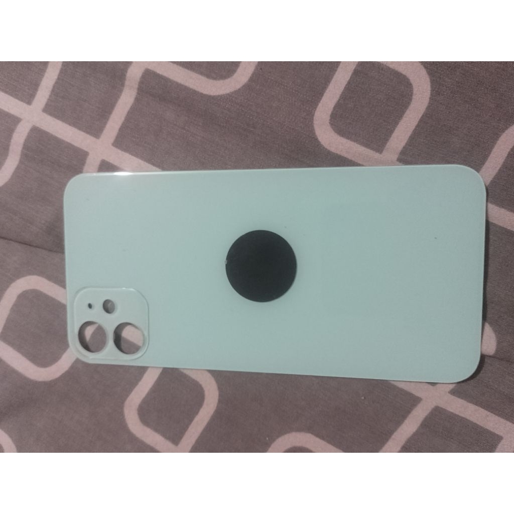 backdooor back glass iphone 11 hijau telur asin