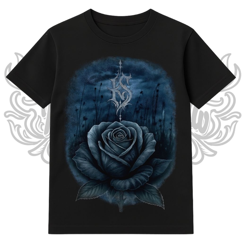 kaos ikspi simpel, kaos mawar ikspi, longsleve ikspi