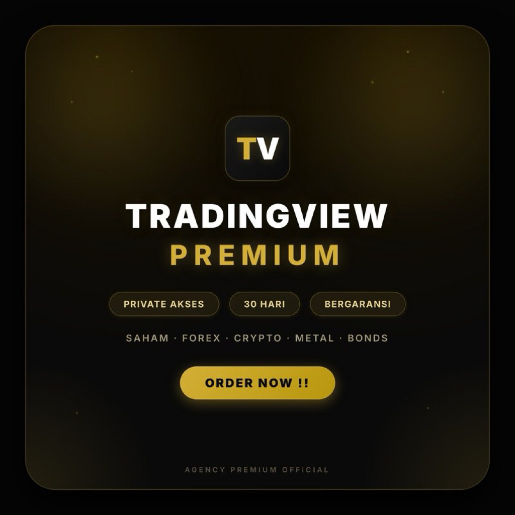 TRADINGVIEW PREMIUM DAN ULTIMATE BERGARANSI
