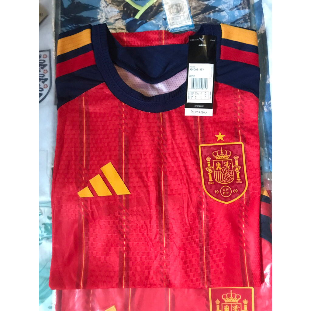 Jersey Spanyol Home Player Issue
