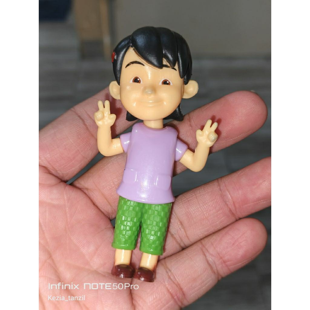 ACTION FIGURE FIGUR ANIMASI LUCU IMUT CUTE UPIN IPIN MAIL JARJIT KARTUN CARTOON CARTON MEI MEI EHSAN