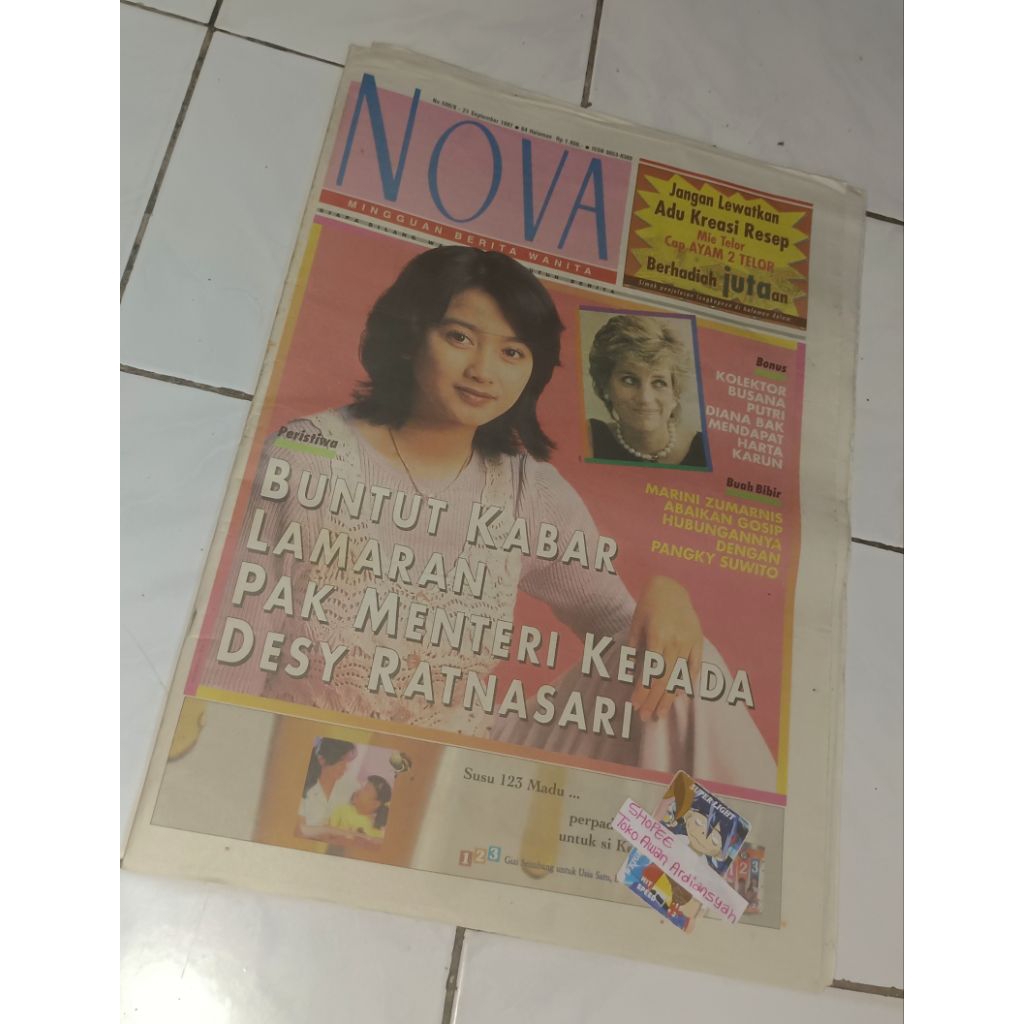 tabloid nova desy ratnasari kabar lamaran