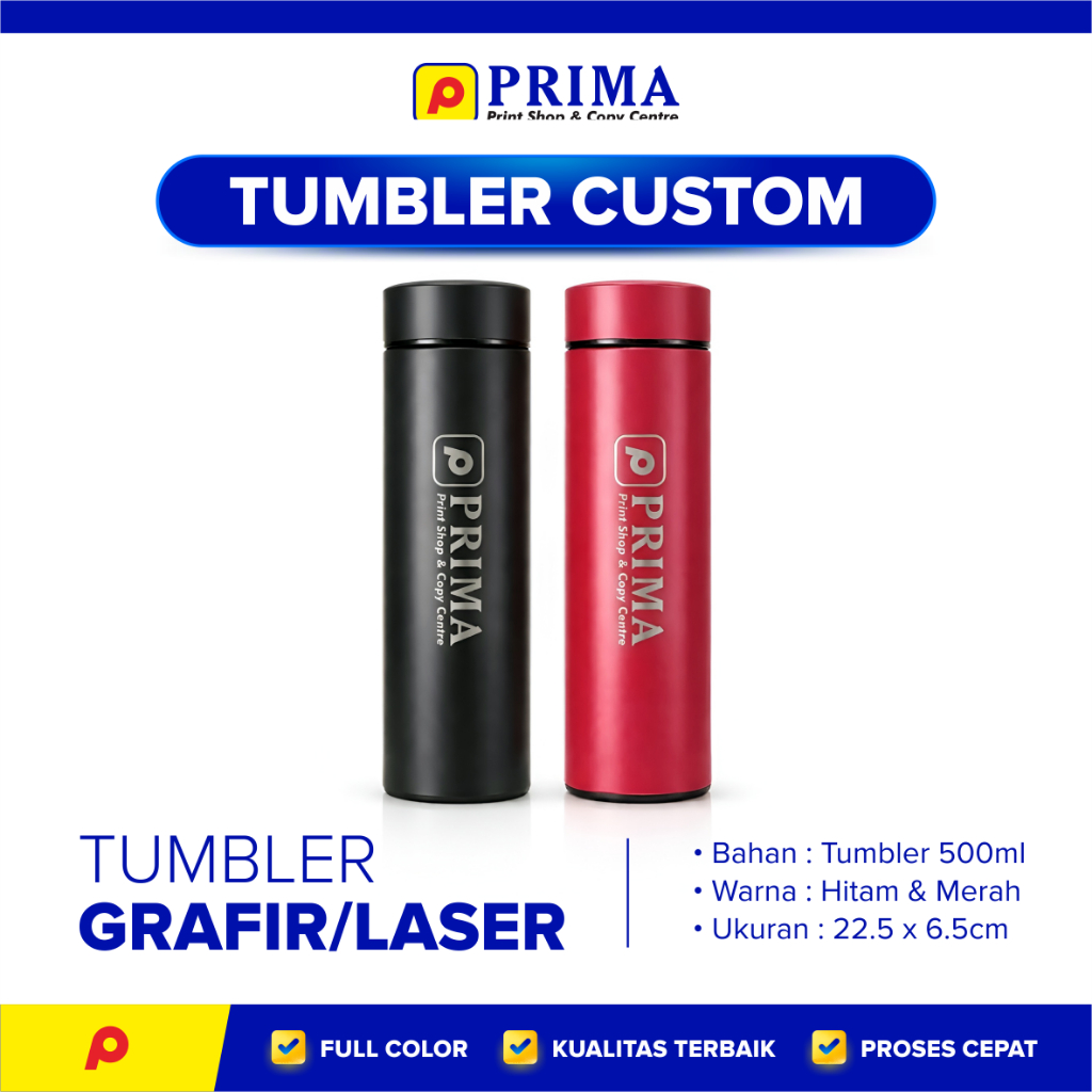 Tumbler Custom - Laser / Grafir