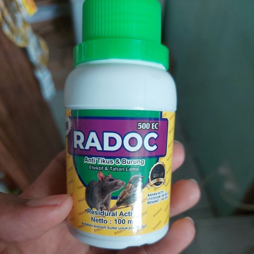Racun tikus dan burung Radoc100ml