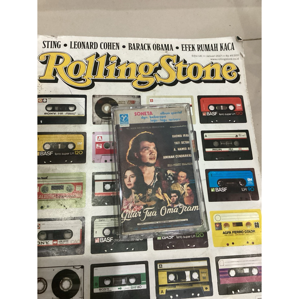 kaset pita oma irama ost stf gitar tua