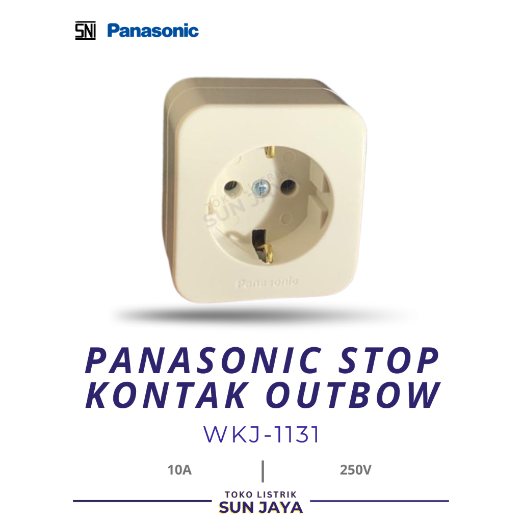PANASONIC STOP KONTAK OUTBOW / STOP KONTAK TEMPEL PANASONIC WKJ 113