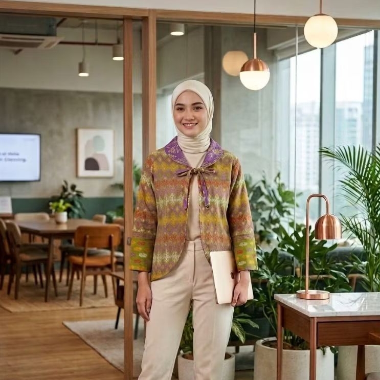 (PL) Outer Etnik Baju Batik Wanita