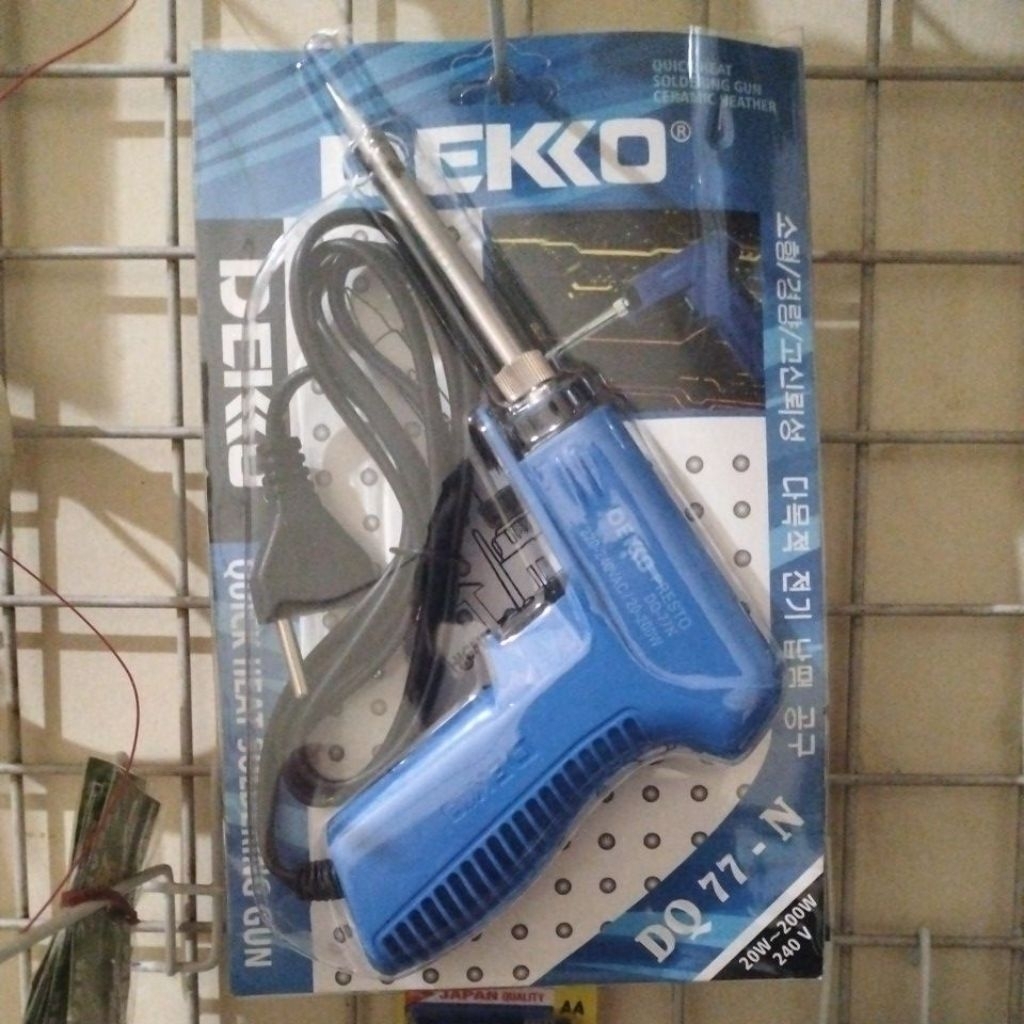 Solder dekko 77N Model tembak solder dekko 77N tembak