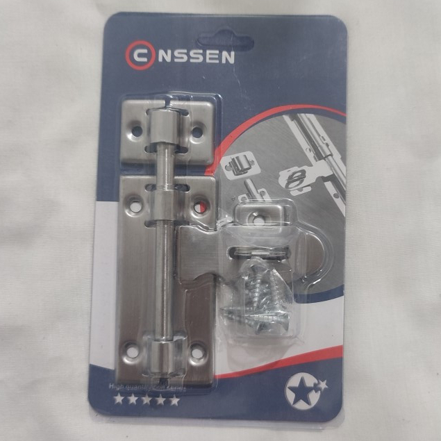 Grendel pintu / Grendel Stainless / Slot pintu Stainless/ Grendel overpal / Selot Gembok / selot pad