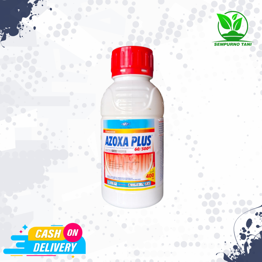 Fungisida AZOXA PLUS 560 SC - 400 ml - Cap Kapal Terbang klorotalonil daconil amistartop zorvec