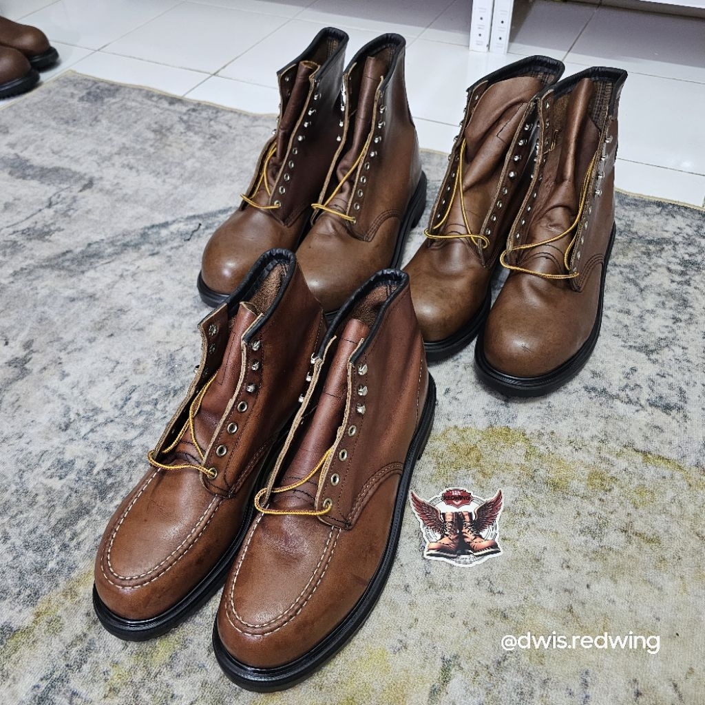Redwing 2233 & 4249 Safety size 47 insole 31cm Baru