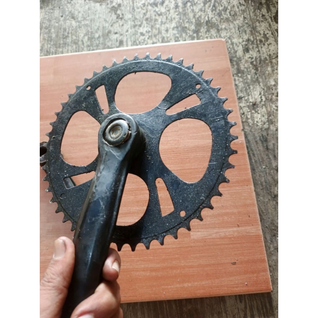 crankset sepeda fixie single speed gigi 48 second