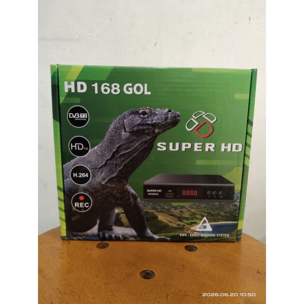 STB SUPER HD 168  Reciever Digital T2