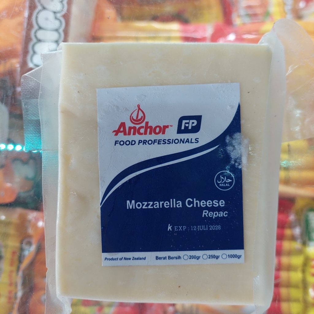 keju mozarella/keju mozarella premium 250g