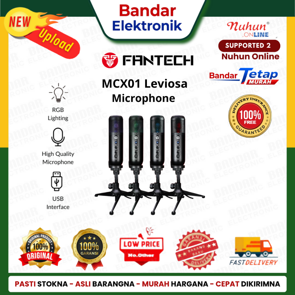 FANTECH Microphone MCX01 Leviosa Streaming