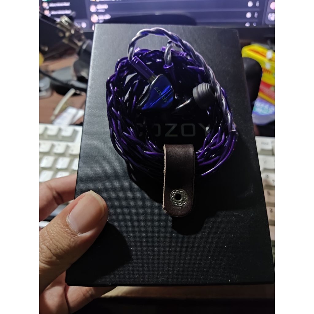 IEM Cozoy D1 + Xinhs Lavender (Preloved IEM)
