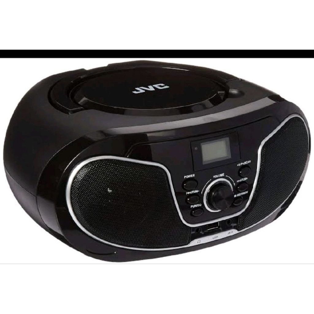 COMPO JVC RD N 327 BOOMBOX PORTABLE CD JVC USB BLUTOOTH RD N 327