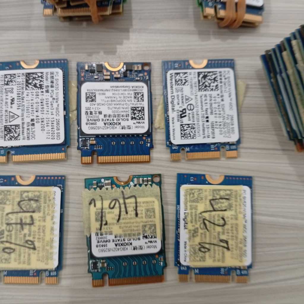SSD NVME 256gb (2230) second sentinel dibawah 70% bisa buat bootable - penympanan data - install win