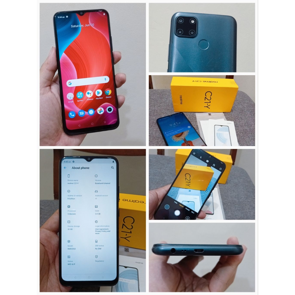 Handphone Realme C21-Y Second