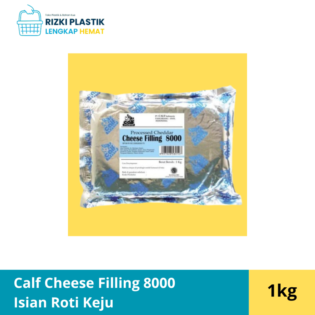 Calf Cheese Filling 8000 1 KG (FILLING KEJU CHEDDAR)