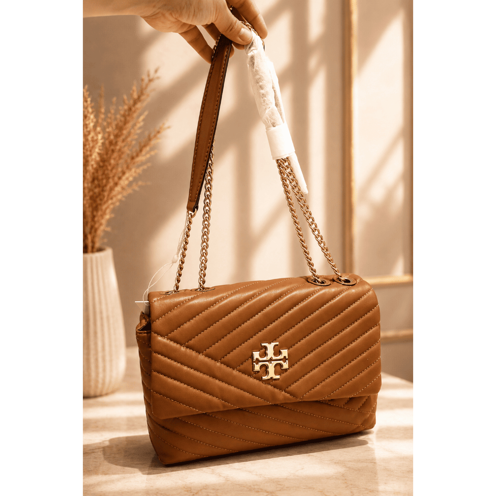 Tas Wanita T0ry Burch Kira Ch3vron Chain Bag Premium Shoulder Bag Fashion Elega