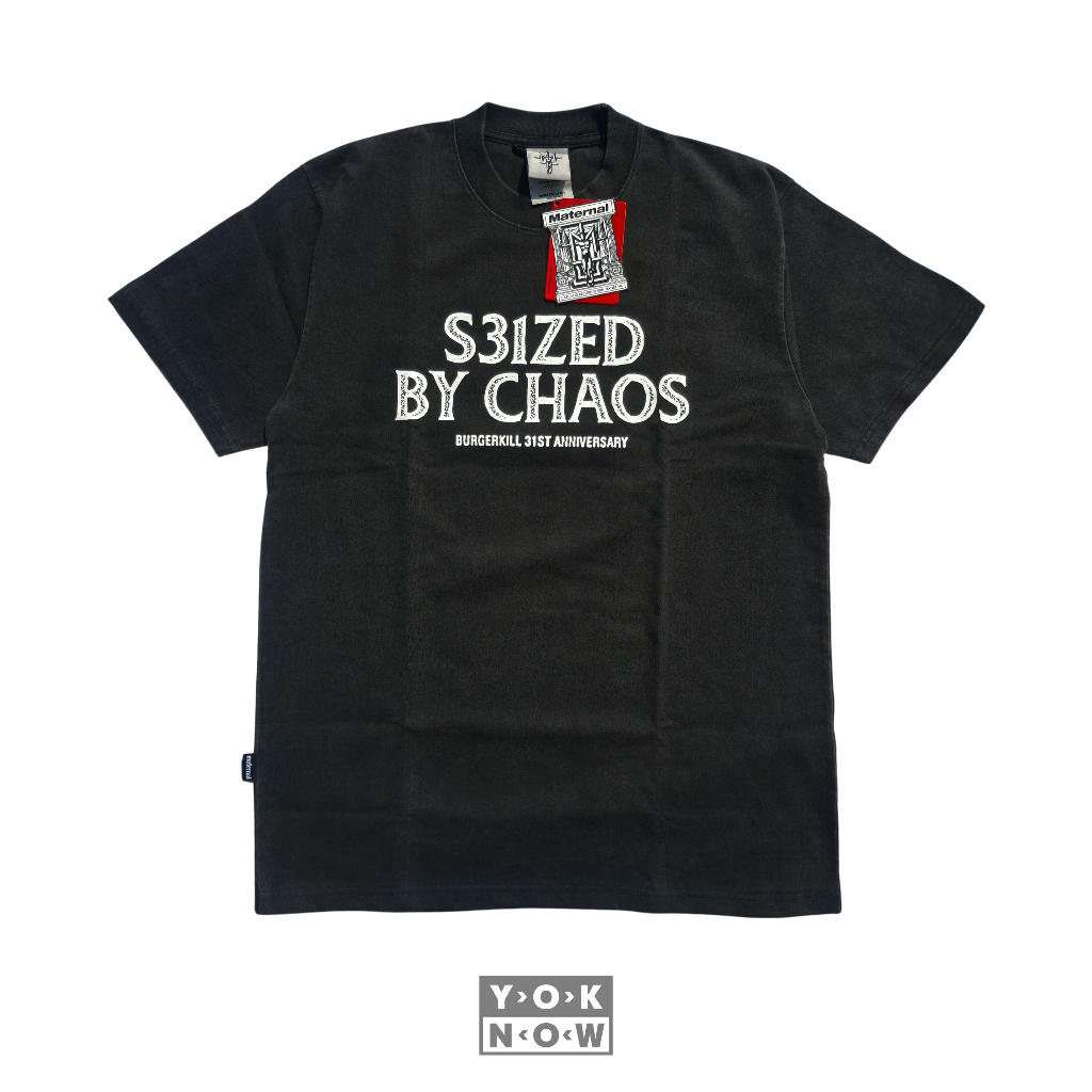 TSHIRT BURGERKILL X MATERNAL CAFE ANNIV 31ST OFFICIAL MERCH BAND